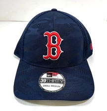 Boston Red Sox MLB NE Tonal Camo Neo Flex-Fit  Hat~Dark Navy