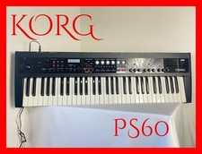 KORG PS60 Performance Synthesizer 61-Key Keyboard Synth Tested Working Japan