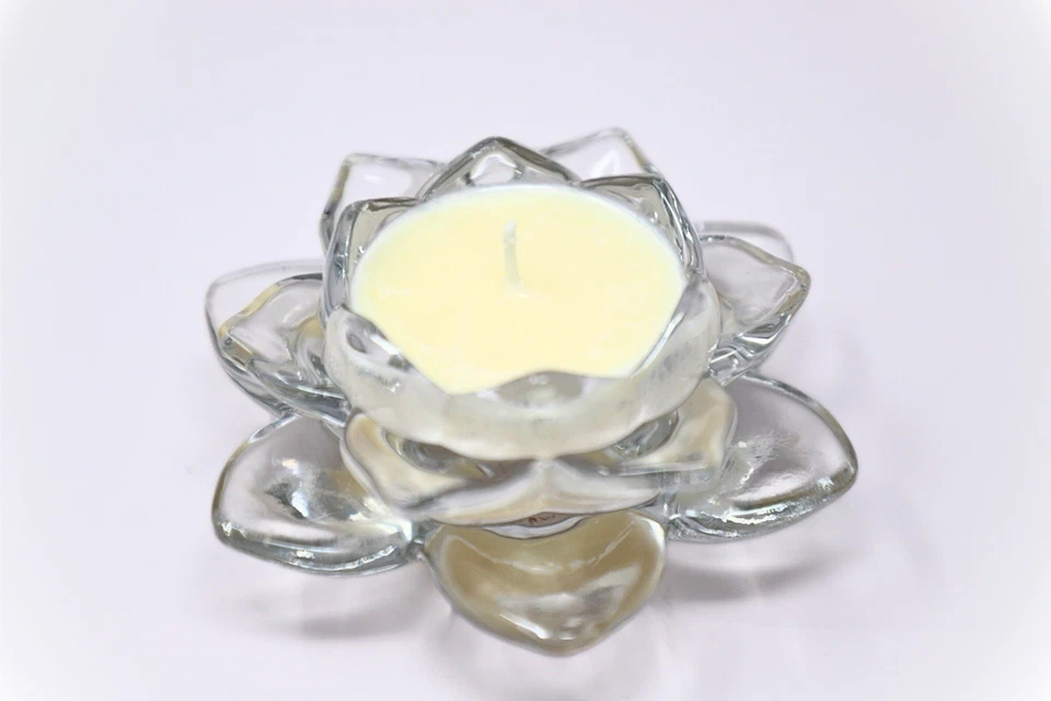 复古莲花蜡烛/樱花香氛蜡烛/升级容器 — 第 4/4 张图片