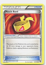 Muscle Band Uncommon XY Base Set XY Item Normal 121/146  NM on eBay