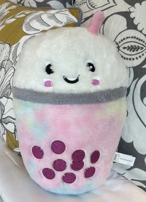 The Mines Press 2 Scoops Bubble Tea Furry Plush Toy