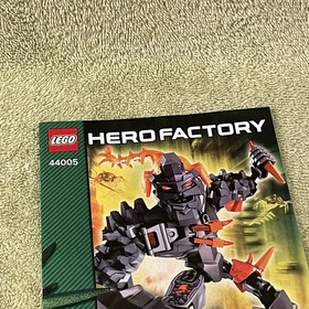 LEGO  Hero Factory Villains 44005 - &ldquo; BRUIZER &ldquo;- Complete Build w/ Instructions