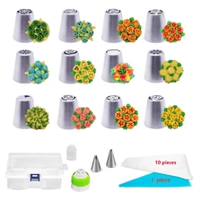 Russian piping nozzle bag couplertips 27 cake supplies Decoration baking set kit