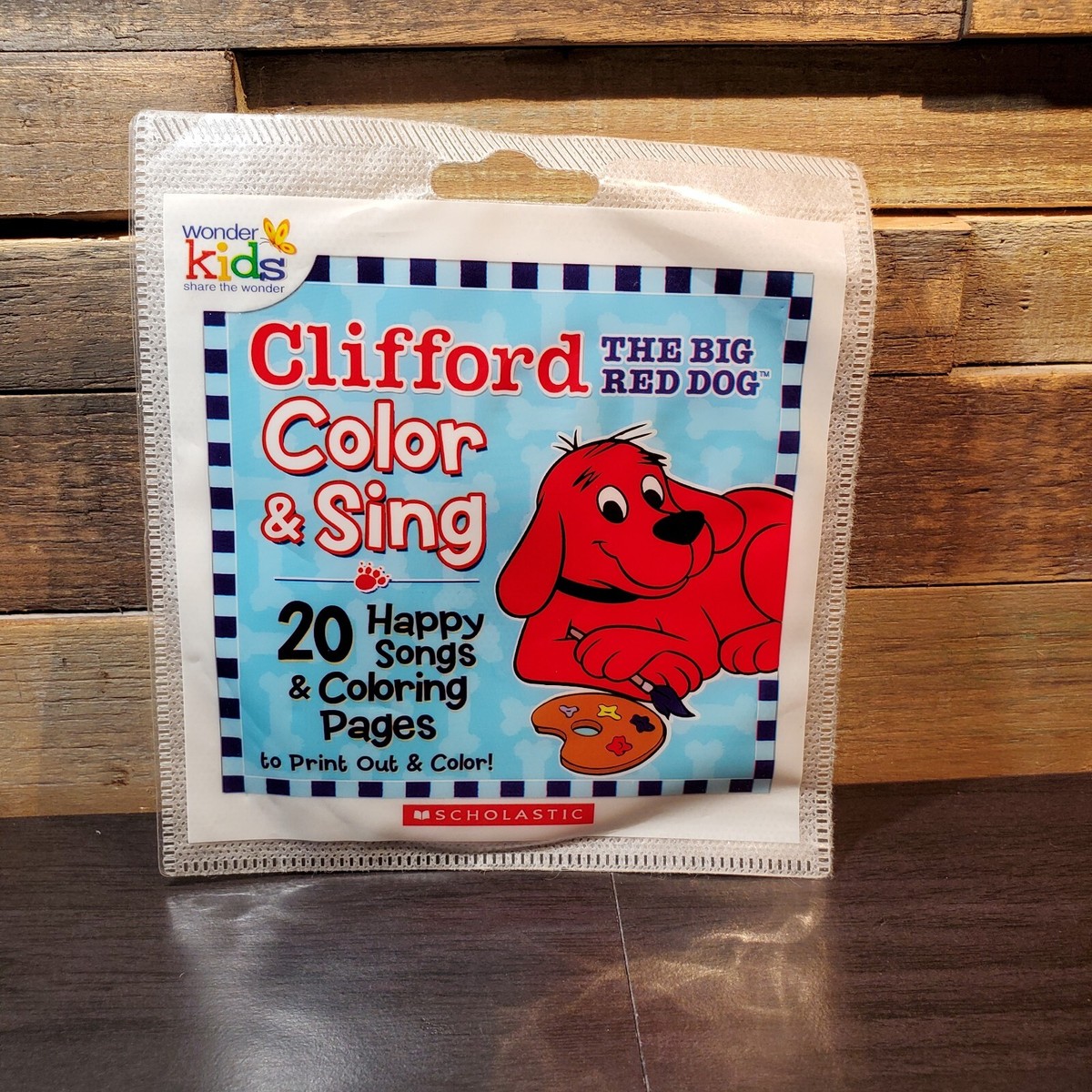 CLIFFORD CD-ROM The Big Red Dog Color & Sing 20 Friendly
