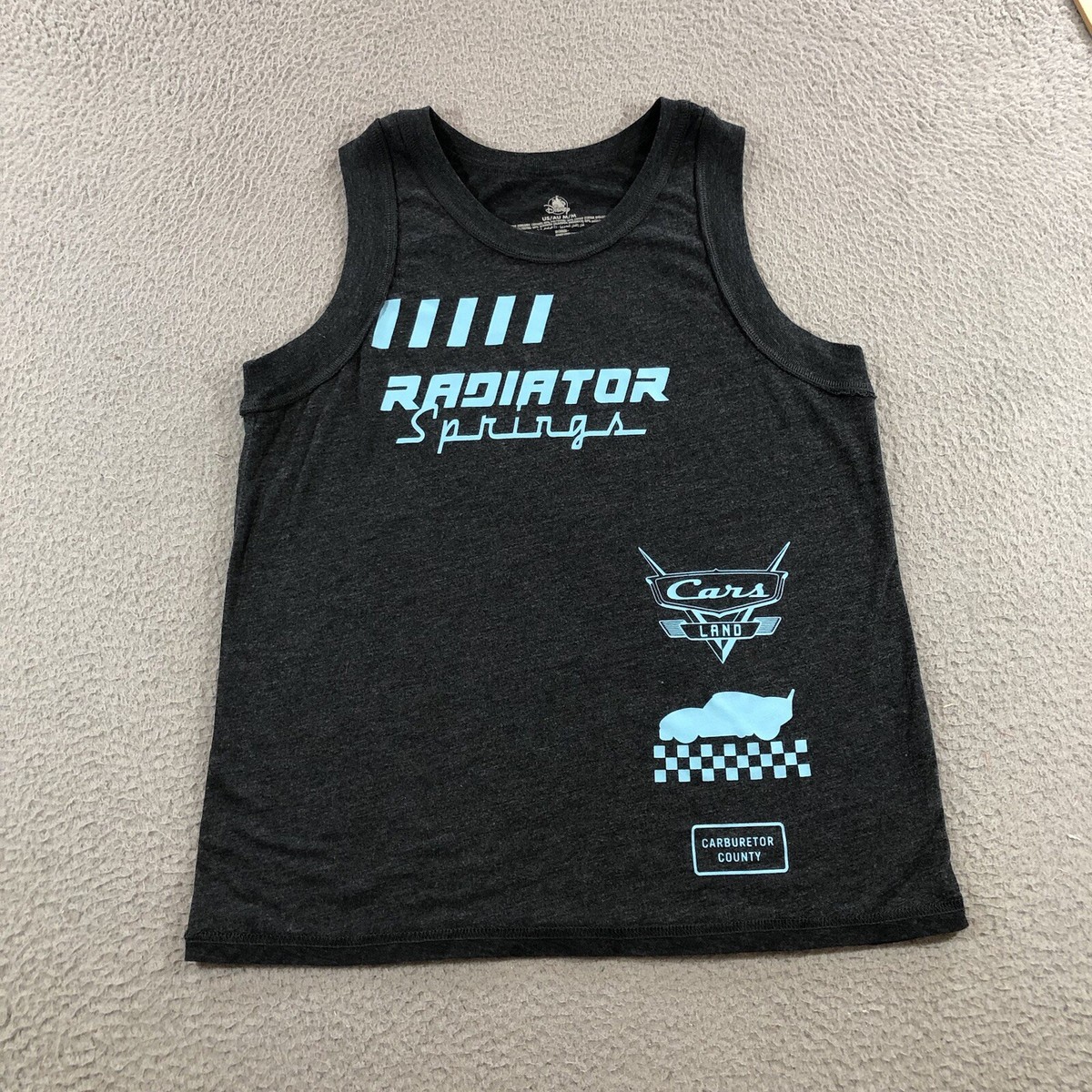 Disney Cars Land Tank Top Men’s M Gray Radiator Springs
