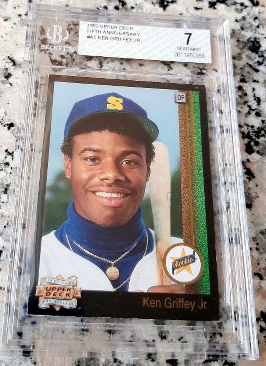 KEN GRIFFEY JR. Upper Deck SP BLACK #1 Draft Pick STAR