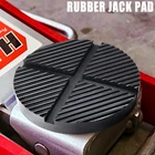 Car Rubber Universal Cross Slotted Jack Pads Adapter Guard Floor For Pinch Weld