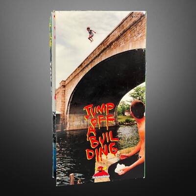 VHS Video Toy Machine Jump Off a Building #4 Rare Gatefold Bam Margera 1998
