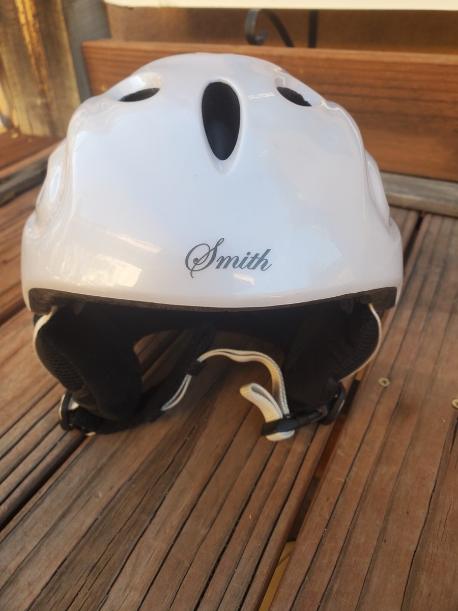 smith arrival helmet white pearl SMITH Platform Ski Snowboard Helmet Pearl White - Size XS (52-54 cm)
