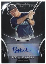 2013 Bowman Sterling Prospect Autographs #BSAP-PK Patrick Kivlehan Mariners Auto
