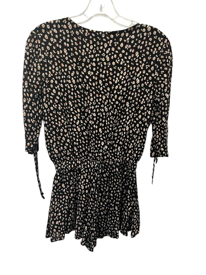 Mameluco Blue Life Bruno para mujer manga 3/4 Revolve negro naranja dorado XS Foto 3 de 4