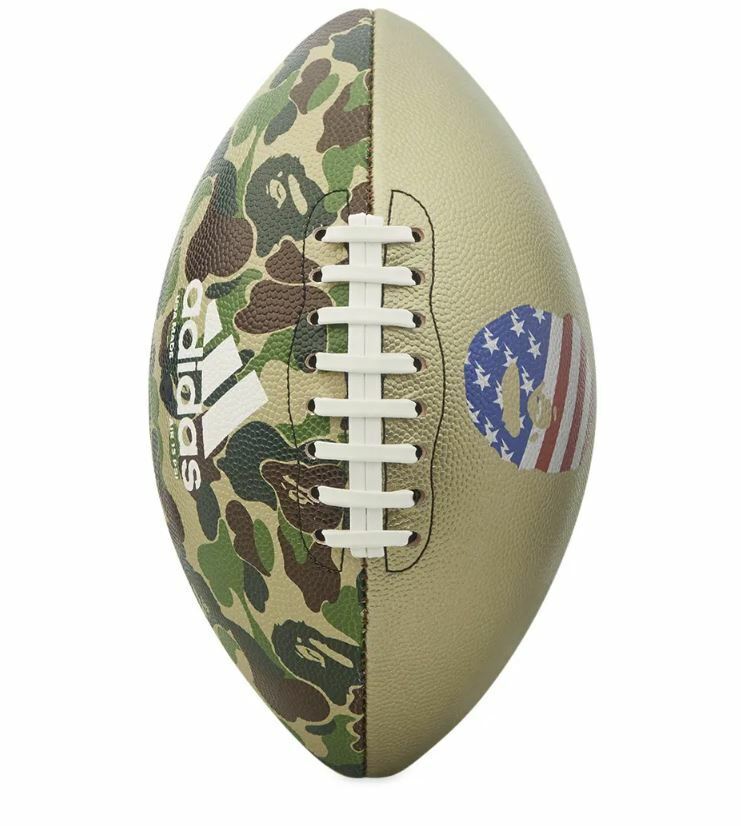 Adidas BAPE Rifle Football Green Camo | eBay