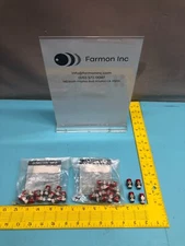 LOT OF 24 SMC KQH07-34S-X23 CONNECTOR,MALE,.125NPT X .25,SST,JE36033, 175256