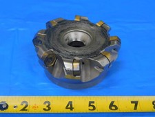 DORMER PRAMET 4" O.D. FACE MILL 400A08R-IS45HN09C-CF 1 1/2 PILOT 8 POCKETS 4.0