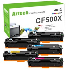 Toner Compatible With HP 202X CF500X LaserJet Pro MFP M281fdw M254dw M281cdw Lot