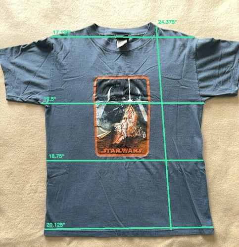 Camiseta De Colección Y2K Star Wars 25 Aniversario Película Para Hombre Talla Mediana - Imagen 5 de 6
