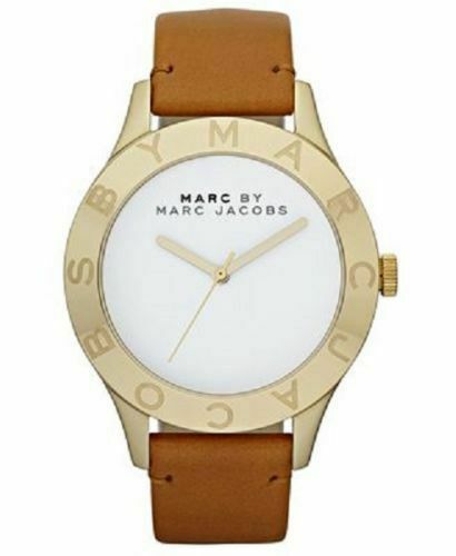 Marc Jacobs Women MJ1464 Rose Gold Tone Watch, Leather Band  display picture 1