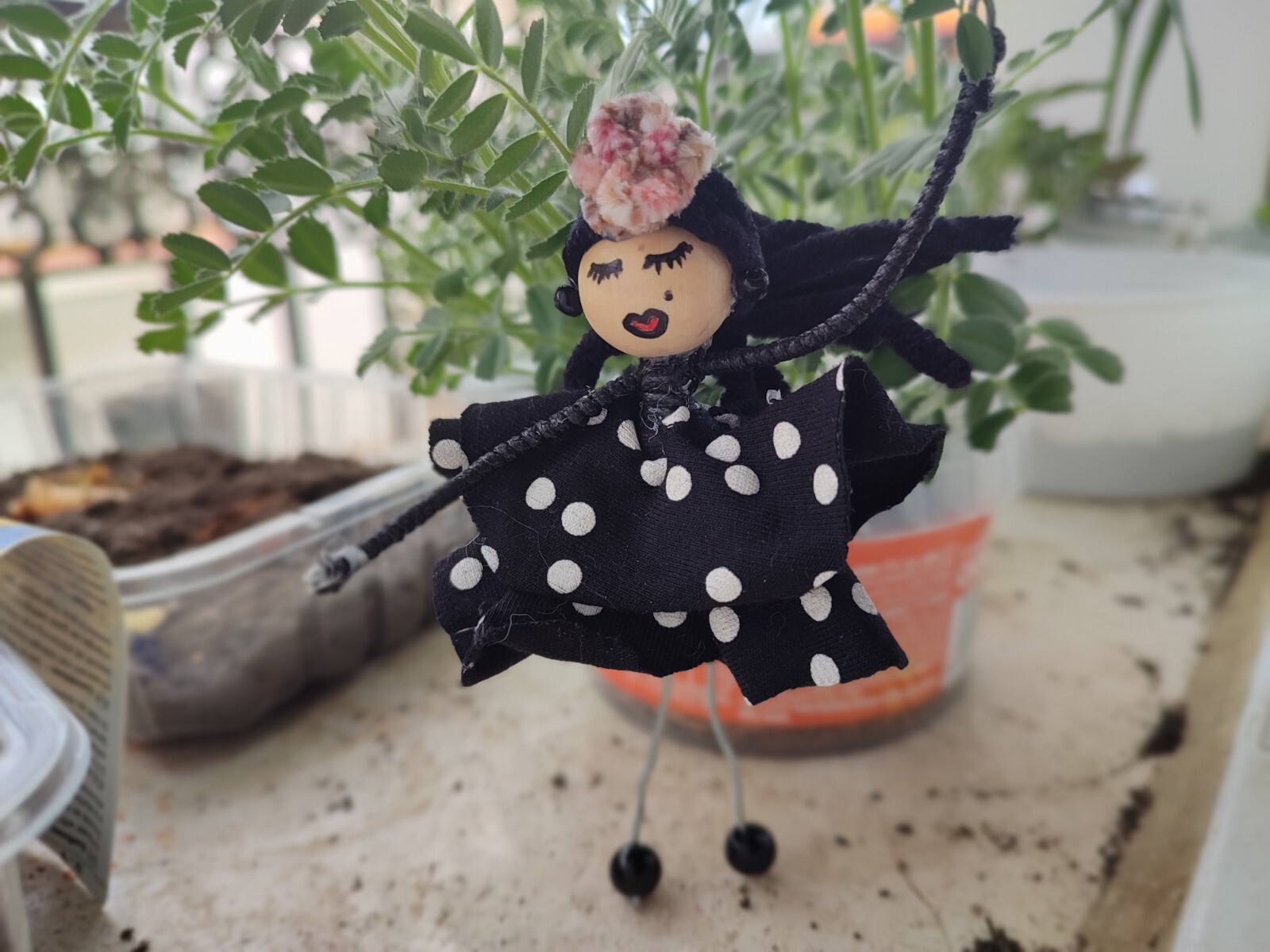 Broche flamenca sevillana feria