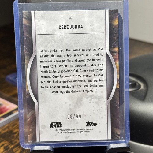 2022 Topps Star Wars Masterwork 16 Card Lot Green Parallel - No Dupes! - Picture 18 of 21