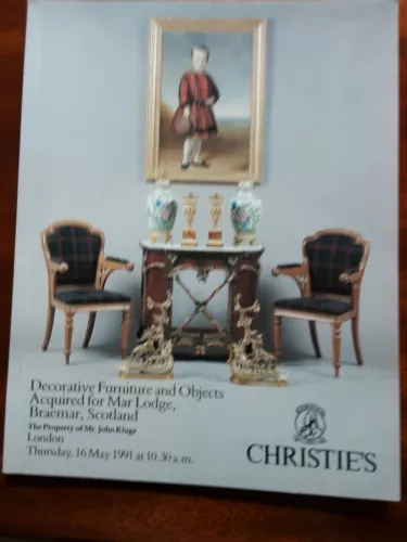 christie's decorative furniture acquired for mar lodge, braemar, scotland  image 2