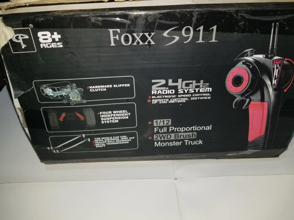 GP Toys S911 Monster Truck 2.4Ghz Remote Control Off-roading Truck 35MPH! - Image 4 of 4