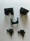 STAR WARS LEGO MINIFIGURE CLONE TROOPER BLACK ARMOR GEAR KAMA+PAULDRON+BLASTERS@