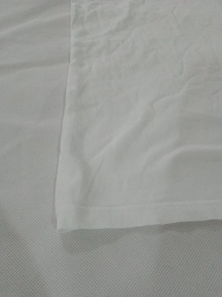 Camiseta Para Hombre New Look Talla S Cuello Redondo Manga Corta Calce Regular Blanca 22592 Foto 4 de 4