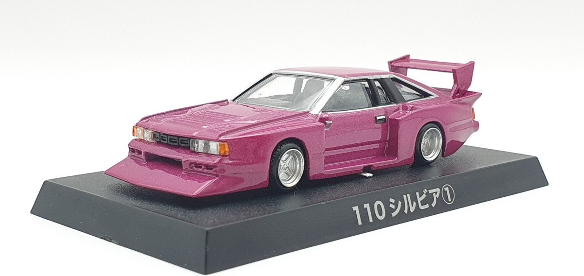 1/64 Aoshima Grachan NISSAN SILVIA 110 PURPLE diecast car model | eBay
