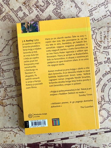 Harry Potter. Kamen Modrosti (Harry Potter 1 by JK Rowling) Slovenian edition - Bild 2 von 8