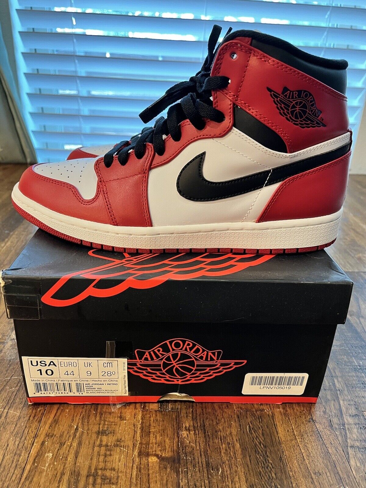 Size 10 - Jordan 1 Retro High Chicago 2013 - Great Condition w