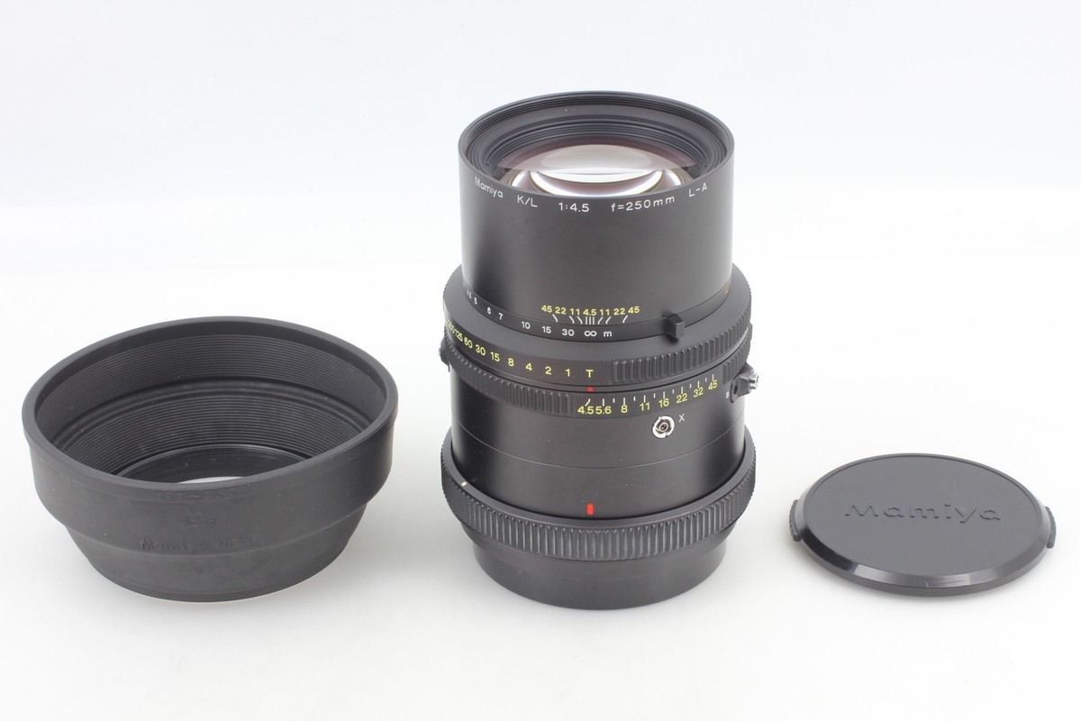 Mamiya K/L 250mm f/4.5 単焦点レンズ CLA'd [Exc.5] Mamiya KL K/L 250mm f/4.5 L-A LA Lens For RB67