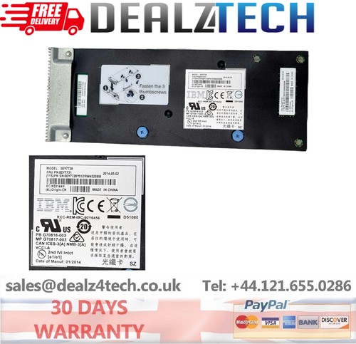 IBM EMULEX DUAL-PORT 10GB ETHERNET SFP+ EMBEDDED VFA IIIr ADAPTER - Picture 2 of 3