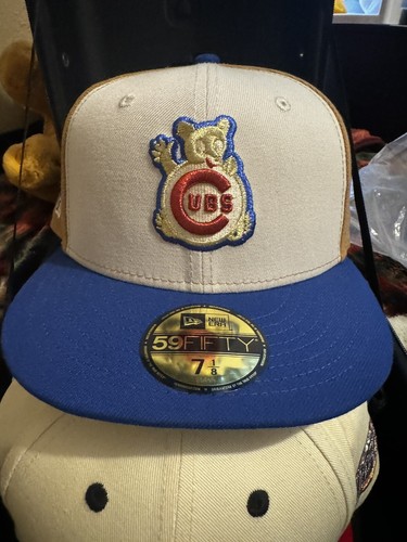 7 1/8 Exclusive Chicago Cubs White Dome 1990 ASG Clark Street Club Fitted Hat - Picture 9 of 9