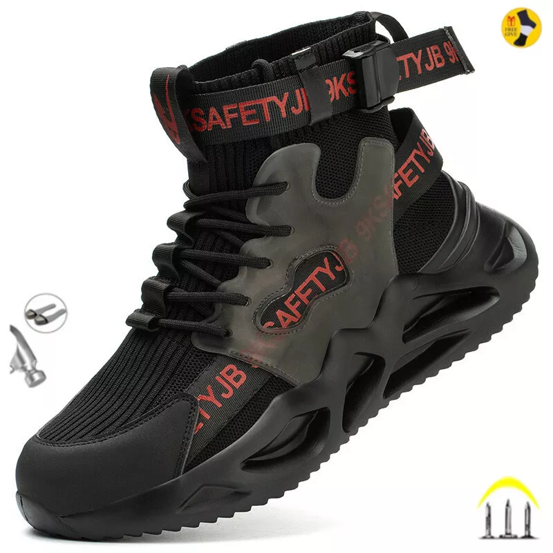 bolita magia envase Botas De Trabajo Indestructibles Para Hombre Zapatos De Seguridad Punta De  Acero | eBay