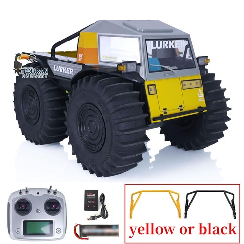 Vehículo todoterreno KK 1/10 RC D-E077 RTR todoterreno anfibio coche luz sonido - Imagen 2 de 12