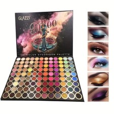 108 Colors Waterproof Makeup Palette, Earth Color, Multicolor,Rainbow Color Tone