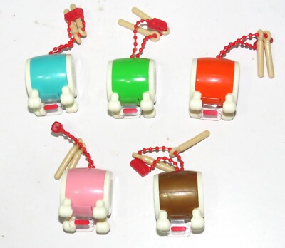 Bandai Taiko no Tatsujin strap figure Sound Drop gashapon (full