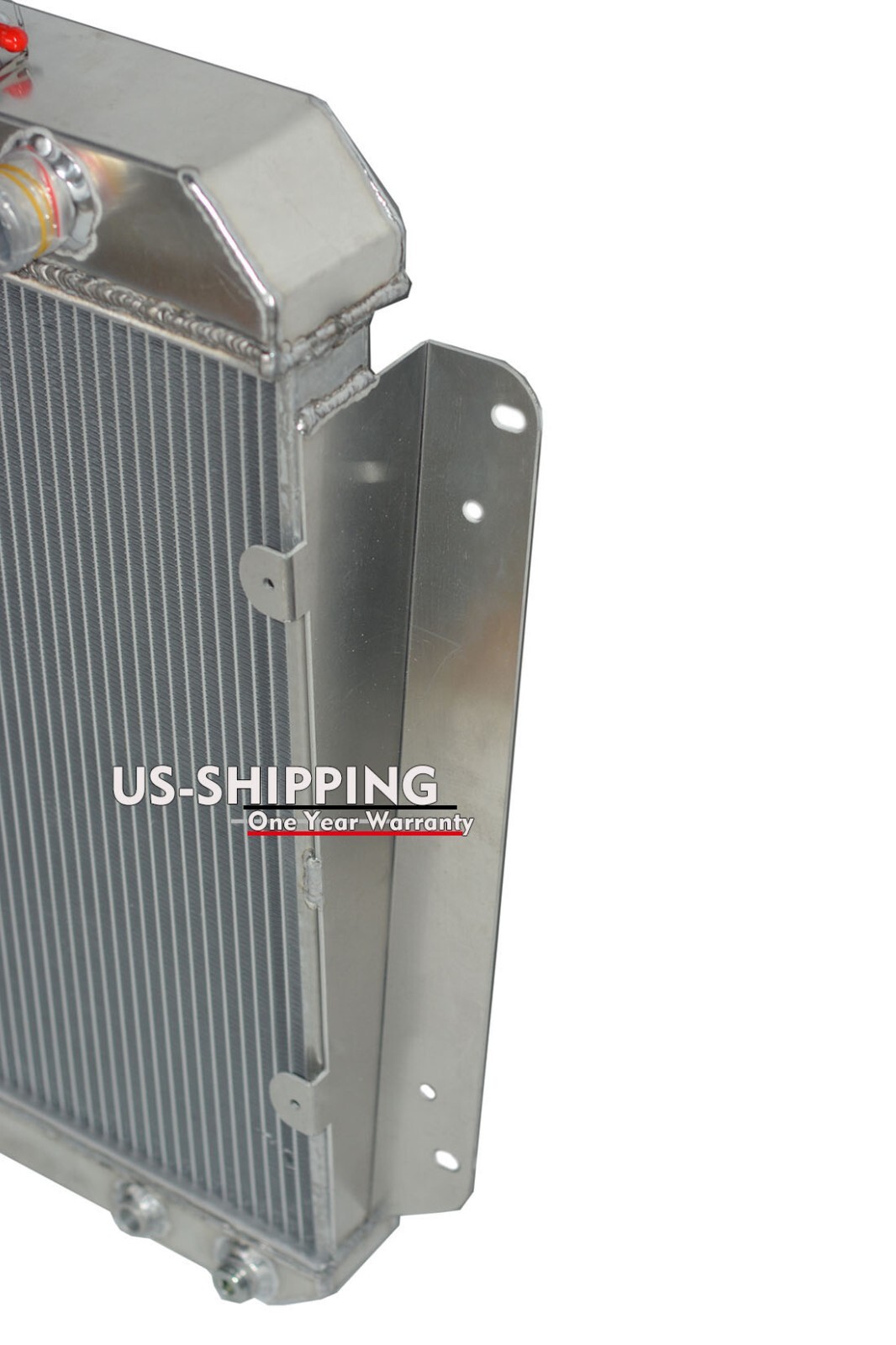 OEM#CC57BU Polished Radiator for 1957 Buick Special Base 6.0L (364ci ...