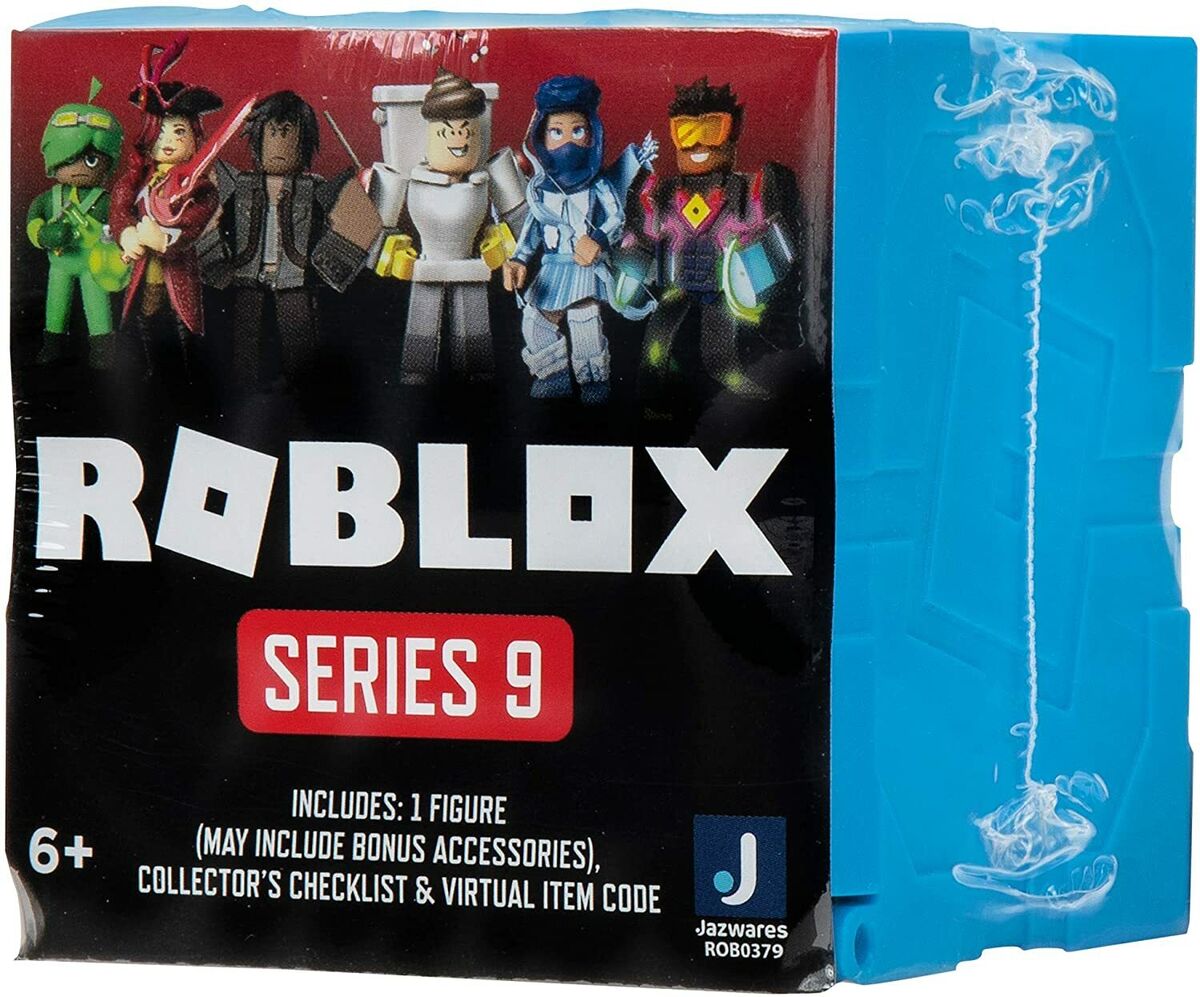 Roblox Series 9 ISLAND ROYALE BUS DRIVER Mystery Toy w/ Tropical Battle Axe  Code