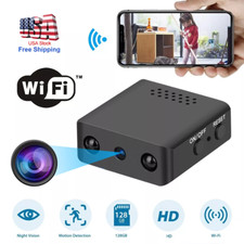 1080P Mini Wireless WiFi Camera PIR Motion Detection Night Home Security HD Cam