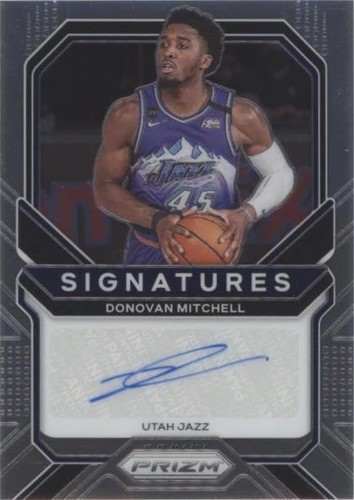 2020-21 Panini Mosaic - Mosaic Blue Prizm #64 Donovan Mitchell /99