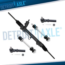 Power Steering Rack and Pinion Tie Rods Sway Bars for 1994-2004 Ford Mustang
