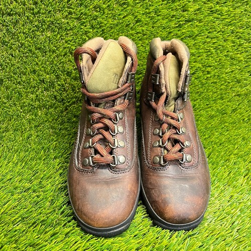 Timberland Euro Hiker Mid Womens Size 6.5M Brown Outdoor Leather Hiking Boots - Picture 5 of 11