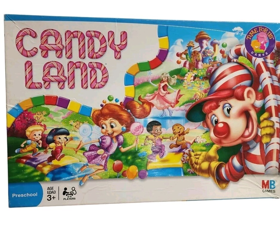 CANDY LAND 2004 Preschool Board Game Milton Bradley Age 3+ Kidcore