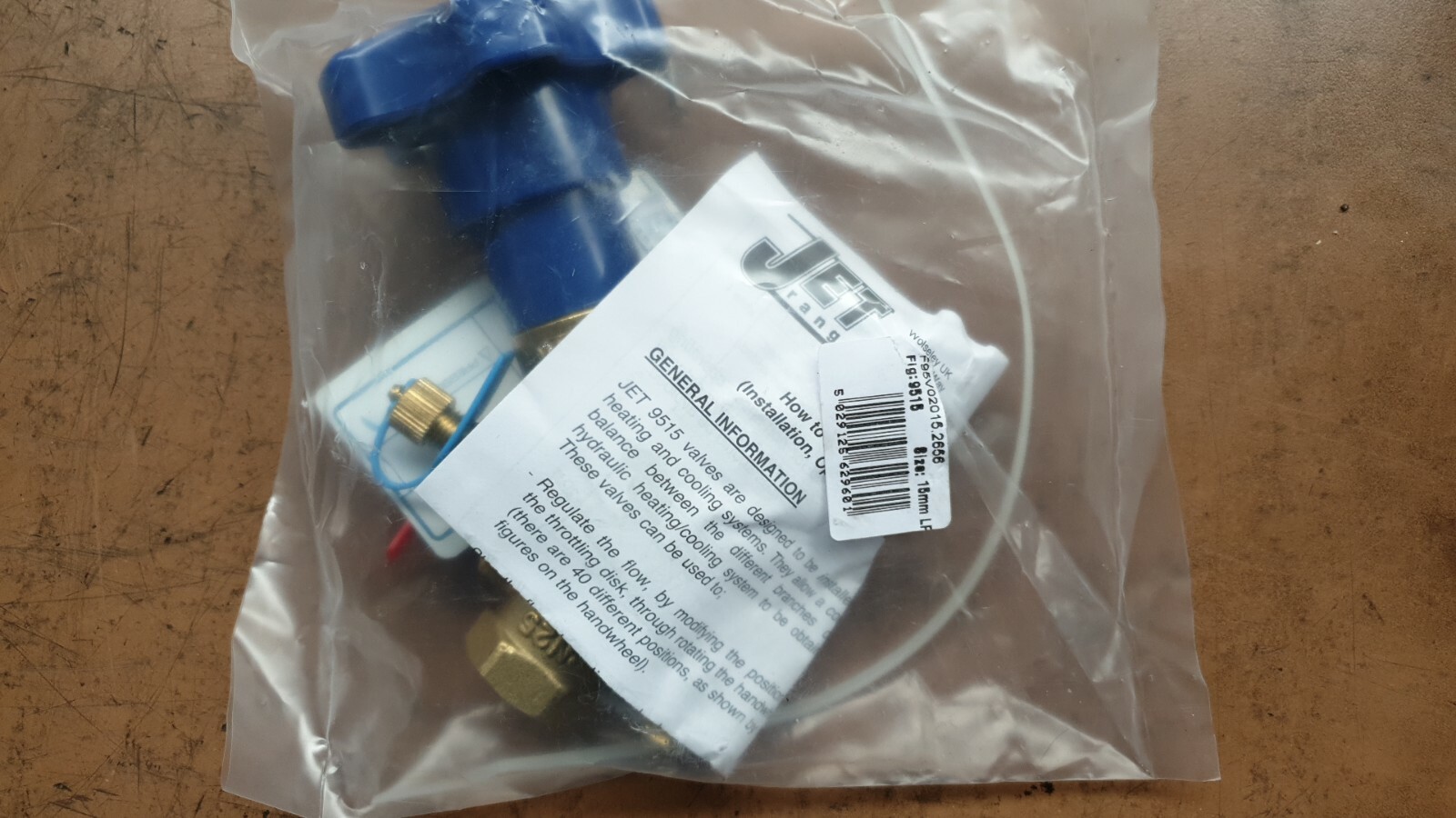 JET 9515 DZR Commissioning Set 15mm LF Still for sale online | eBay