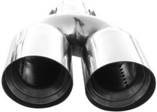 Edelstahl Auspuffblende Endrohr Endstücke Chrom Für Opel Tigra Meriva Zafira