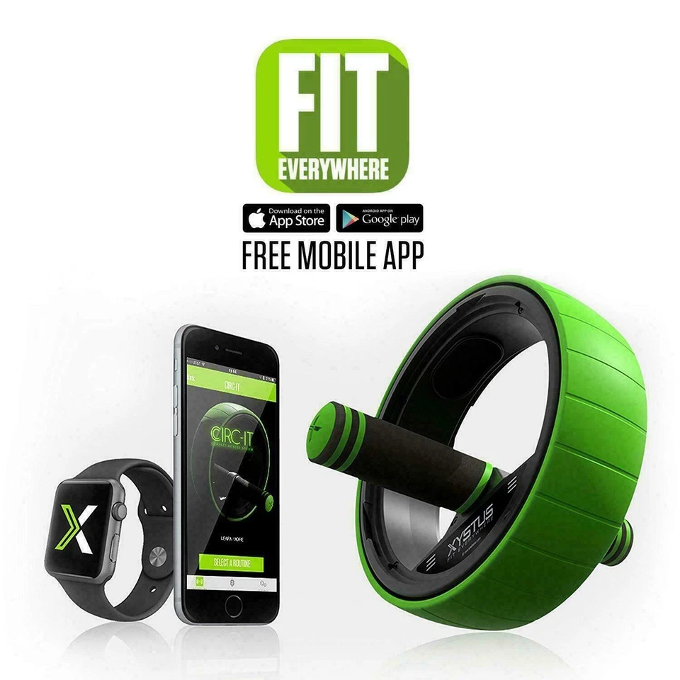 CIRC-IT Pro Compact Fitness System Green & Black 10" Diameter Travel Gym - Image 3 of 4