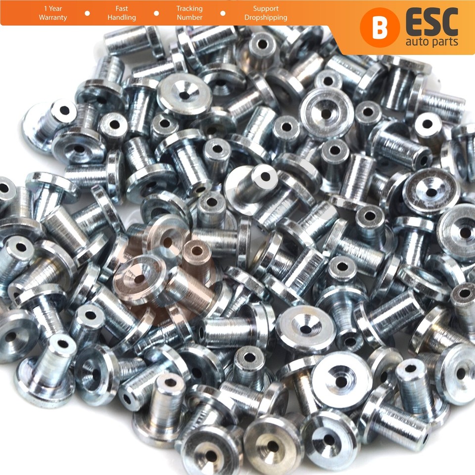 ECR033 Window Regulator Cable Wire Rope End Pin Stop Rivet 9x9/1.6 mm ...