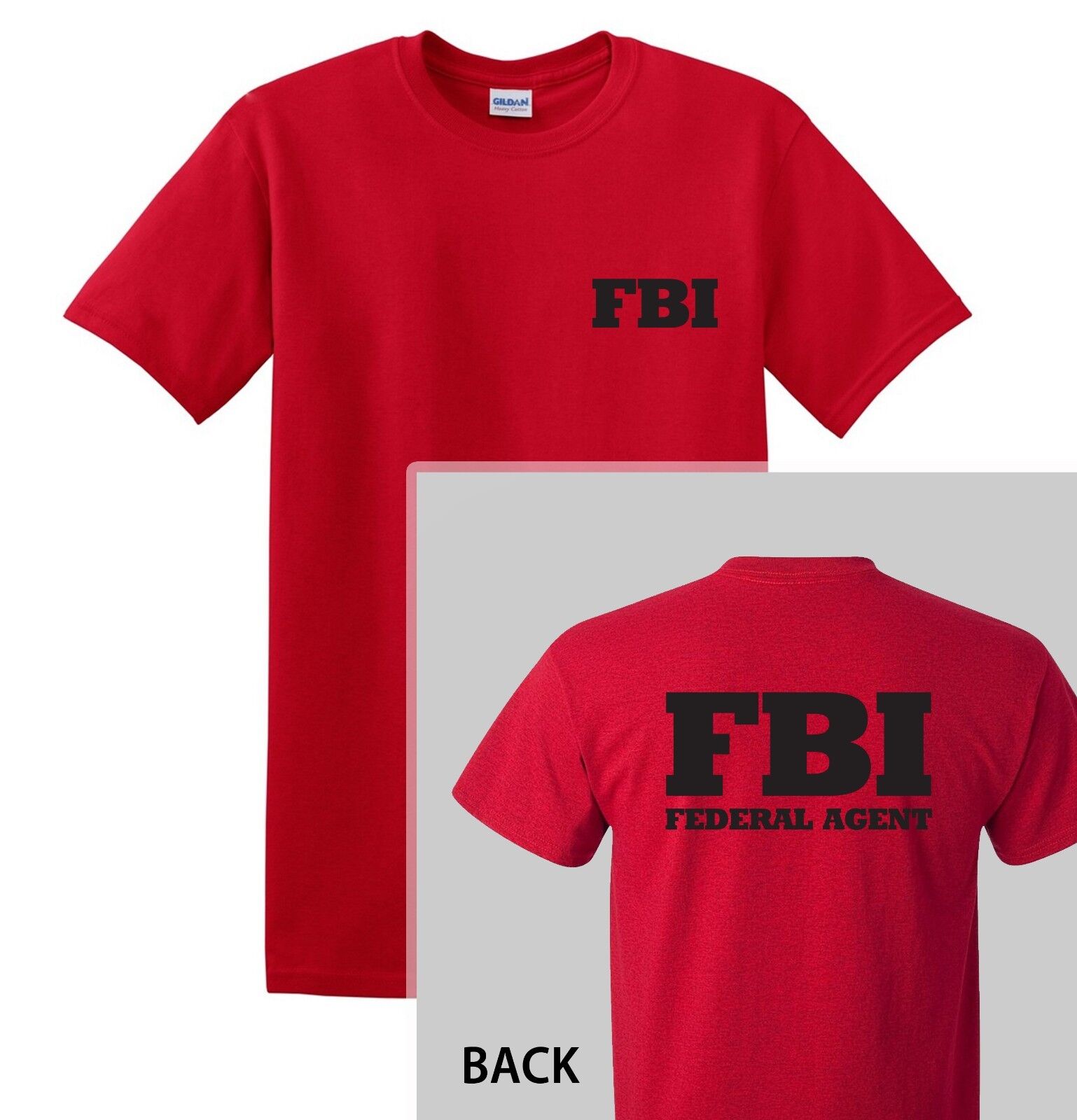 FBI T-SHIRT - youth and adult uo to 5x in 7 Colors - | eBay