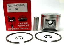 PISTON KIT FITS JONSERED 2159 CHAINSAWS, 47MM KIT, REPLACES PART # 537157202